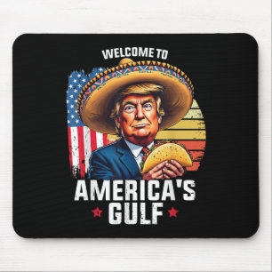 Alfombrilla De Ratón Bienvenidos Al Golfo De Las Américas, La Divertida