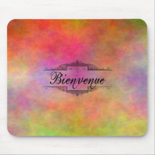 Alfombrilla De Ratón Bienvenue Colorful