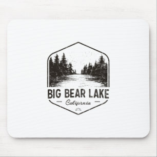 Alfombrilla De Ratón Big Bear Lake California Al Aire Libre Vintage 