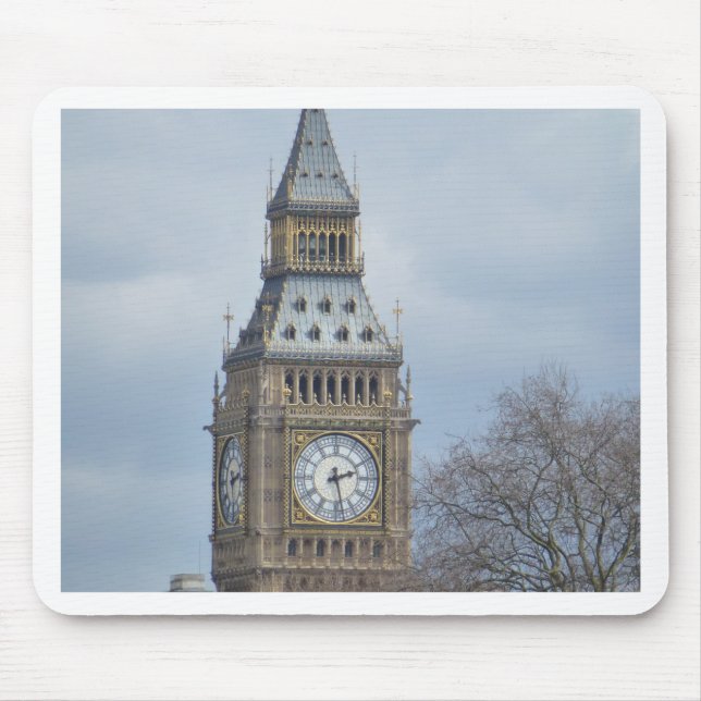 Alfombrilla De Ratón Big Ben Clock (Frente)