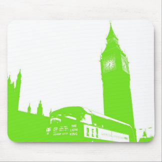 Alfombrilla De Ratón Big Ben Mousepad retro