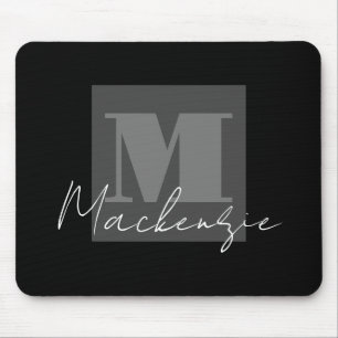 Alfombrilla De Ratón Big Bold Monograma Mousepad