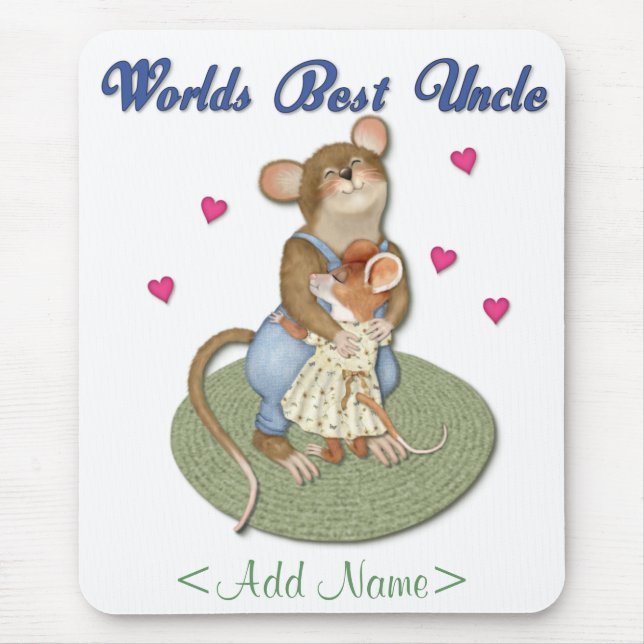 Alfombrilla De Ratón Big Hugs Uncle (Frente)