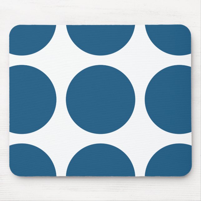 Alfombrilla De Ratón Big Polka Dots Mousepad (Frente)
