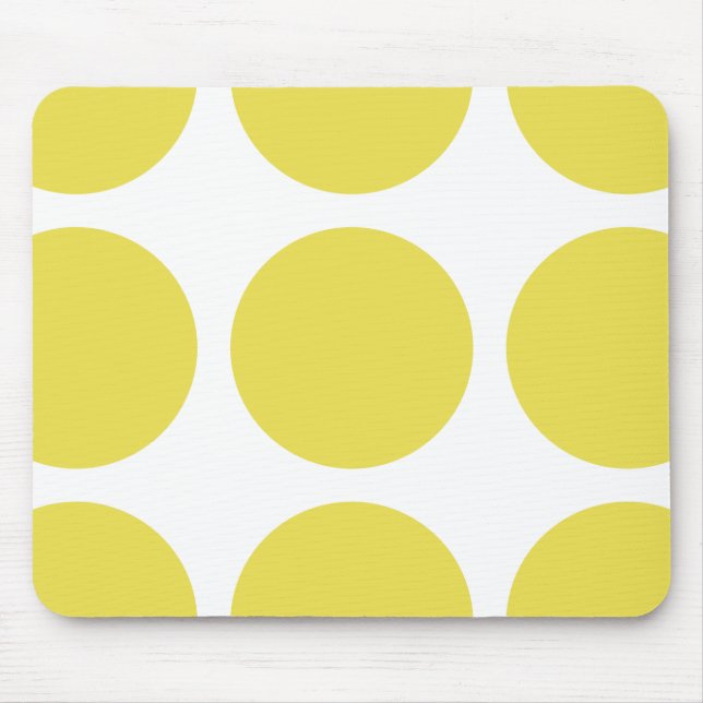 Alfombrilla De Ratón Big Polka Dots Mousepad (Frente)