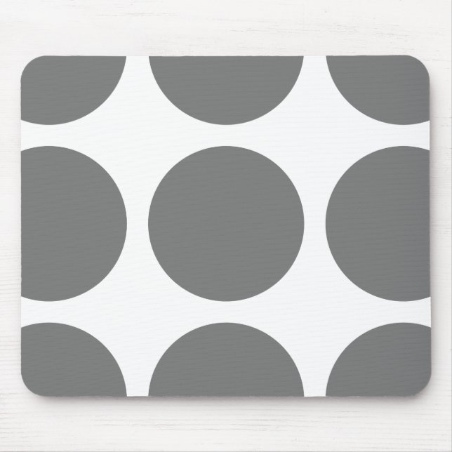 Alfombrilla De Ratón Big Polka Dots Mousepad (Frente)