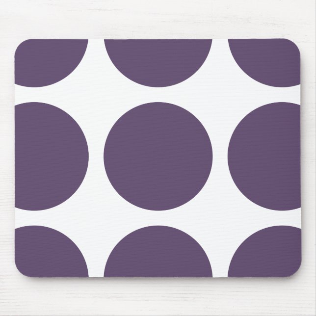 Alfombrilla De Ratón Big Polka Dots Mousepad (Frente)