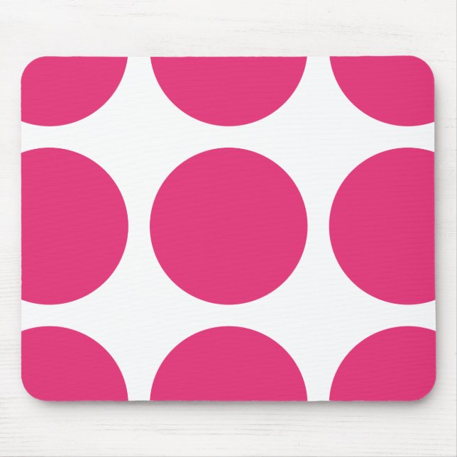 Alfombrilla De Ratón Big Polka Dots Mousepad (Frente)