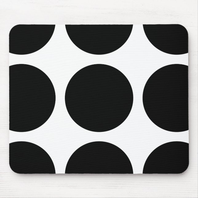 Alfombrilla De Ratón Big Polka Dots Mousepad (Frente)