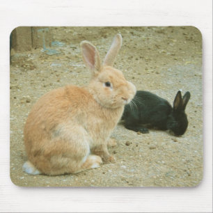 Alfombrilla De Ratón Big Red Bunny