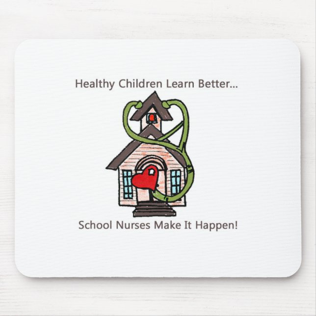 Alfombrilla De Ratón bigote de enfermería (Frente)