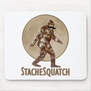 Alfombrilla De Ratón Bigote de STACHESQUATCH I si usted ha visto mi