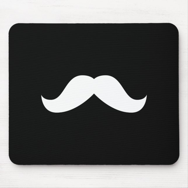 Alfombrilla De Ratón Bigote Mousepad (Frente)