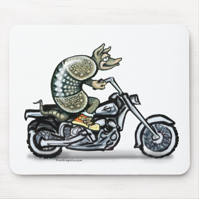 Alfombrilla De Ratón Biker Dillo (Frente)