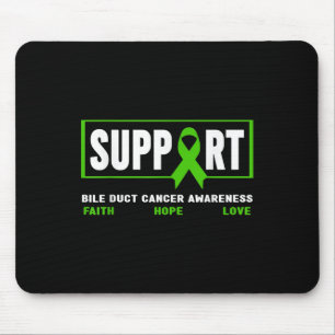 Alfombrilla De Ratón Bile Duct Cancer Shirt - Apoyo al Cáncer de Ductos