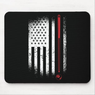 Alfombrilla De Ratón Billar retro gráfico Billard Snooker Billard Cue 8