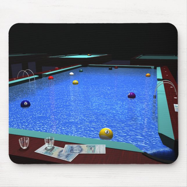 Alfombrilla De Ratón Billiard Mouse Pad (Frente)