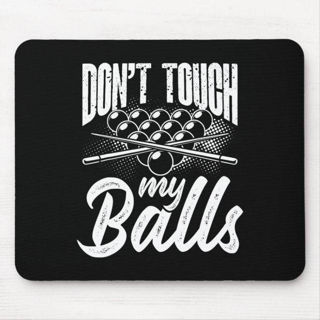 Alfombrilla De Ratón Billiard Player Snooker Cue 8 Ll Expert 1 (Frente)