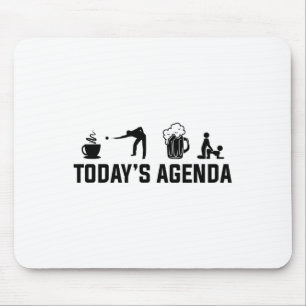 Alfombrilla De Ratón Billiard Pool Billiards Today's Agenda Billiards S