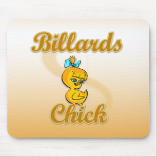 Alfombrilla De Ratón Billiards Chick
