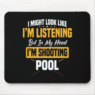 Alfombrilla De Ratón Billiards Player Pool Table Snooker Pyramid Billia