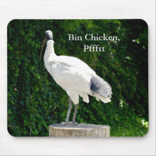Alfombrilla De Ratón Bin Chicken Pfftt (Ibis) Mousepad