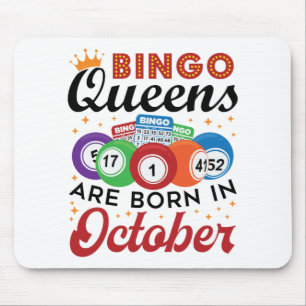 Alfombrilla De Ratón Bingo Bingo Bingo Queens nace en octubre