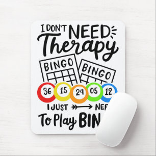 Alfombrilla De Ratón Bingo- Mousepad