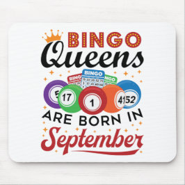 Alfombrilla De Ratón Bingo Queens nace en septiembre