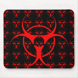 Alfombrilla De Ratón Bio-hazard Mousepad advertencia de peligro biológi