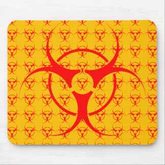 Alfombrilla De Ratón Bio-hazard Mousepad advertencia de peligro biológi