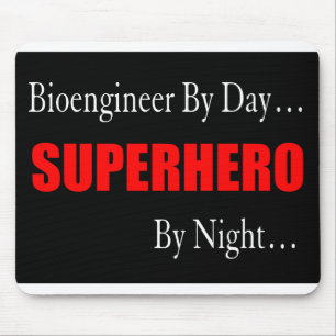 Alfombrilla De Ratón Bioengineer del super héroe