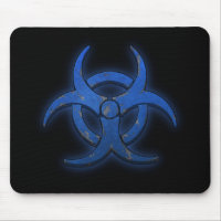 Biohazard azul