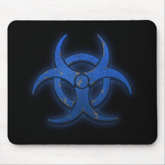 Alfombrilla De Ratón Biohazard azul