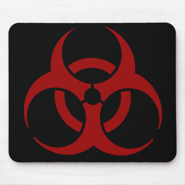 Alfombrilla De Ratón Biohazard Mousepad (Frente)