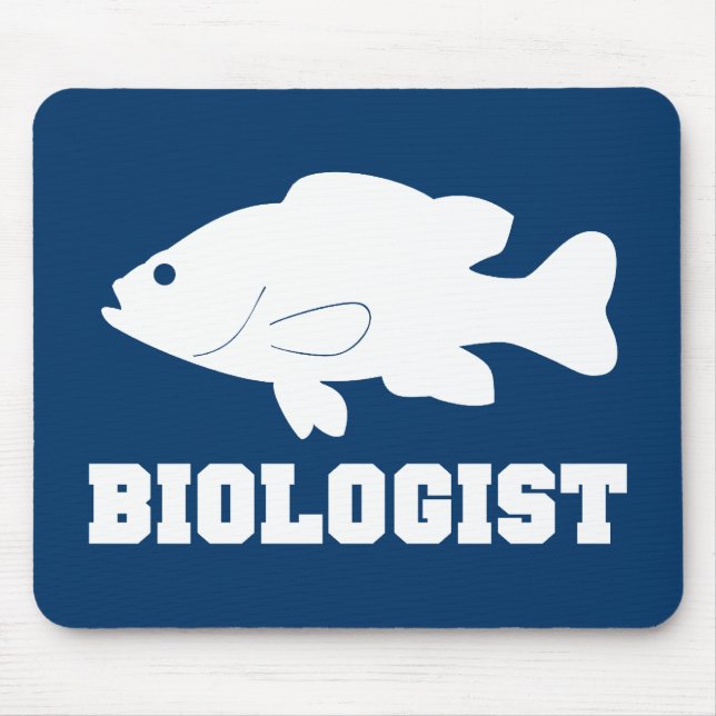 Alfombrilla De Ratón Biólogo Mousepad (Frente)
