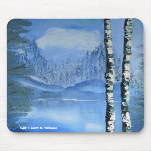 Alfombrilla De Ratón Birch Tree Mousepad