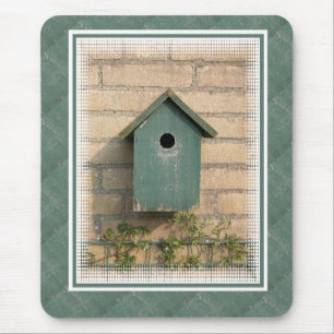 Alfombrilla De Ratón Bird House Mouse Pad