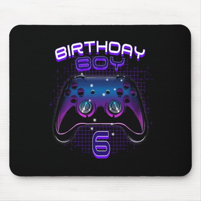 Alfombrilla De Ratón Birday Boy 6 Video Game Controller Gamer 6Bir (Frente)