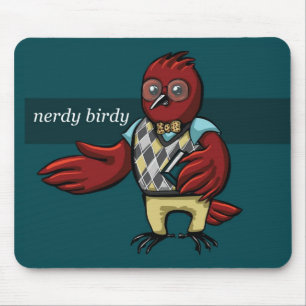 Alfombrilla De Ratón Birdy Nerdy