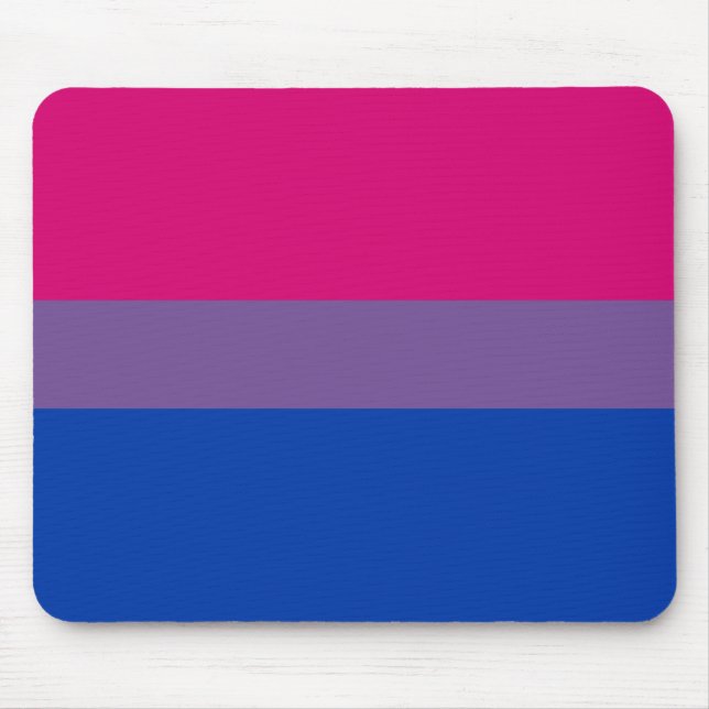 Alfombrilla De Ratón Bisexual Pride Flag (Frente)