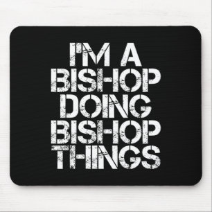 Alfombrilla De Ratón Bishop Funny Surname Family Tree Birday Reunion