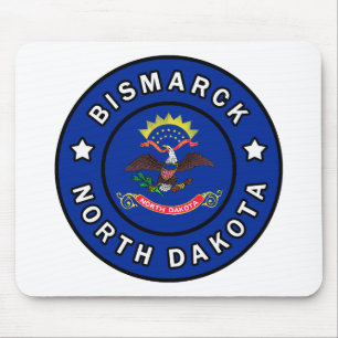 Alfombrilla De Ratón Bismarck Dakota del Norte