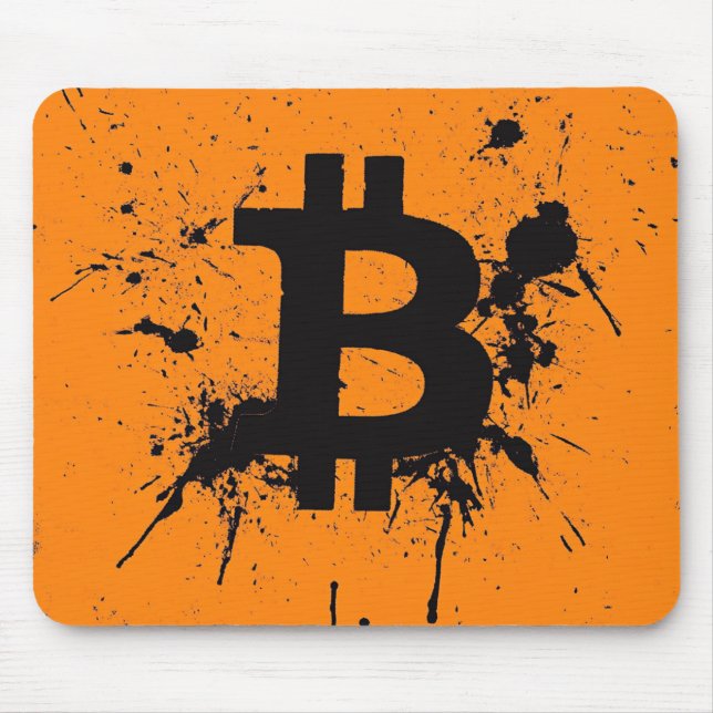 Alfombrilla De Ratón  Bitcoin Mousepad (Frente)