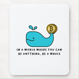 Alfombrilla De Ratón Bitcoin Whale T-Shirt
