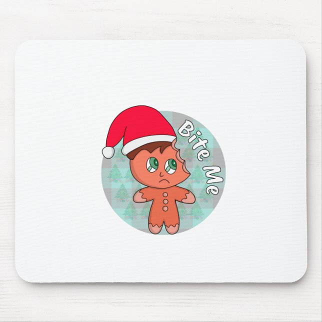 Alfombrilla De Ratón Bite Me (Frente)