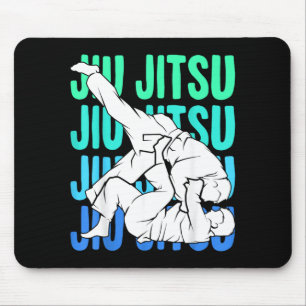 Alfombrilla De Ratón BJJ Jiu Jitsu Brasileño Niños Chicos Hombres
