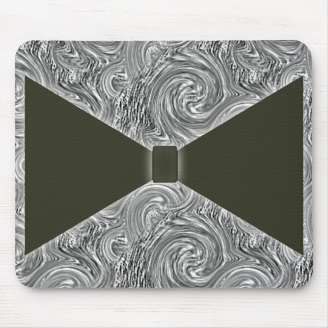 Alfombrilla De Ratón Black Bow Tie (Frente)
