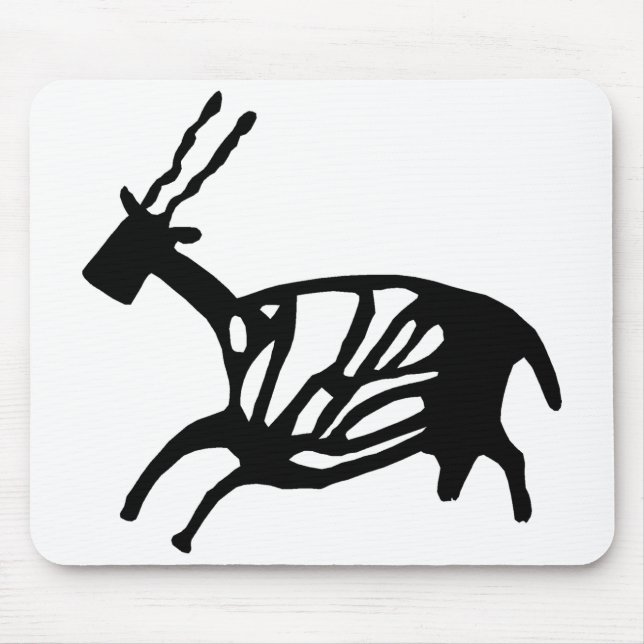 Alfombrilla De Ratón Black Buck Mousepad (Frente)