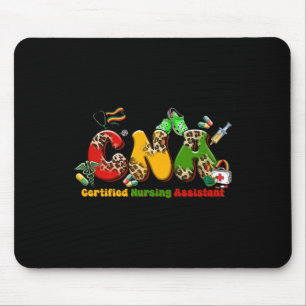 Alfombrilla De Ratón Black Cna Graduation Certified Enfermería Istant B